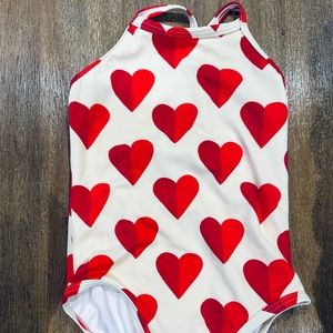 NEW Hanna Andersson Sweet Heart One Piece Swimsuit ❤️